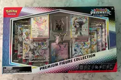 Pokemon TCG: Prismatic Evolutions Premium Figure Collection Box - In Hand - Image 1