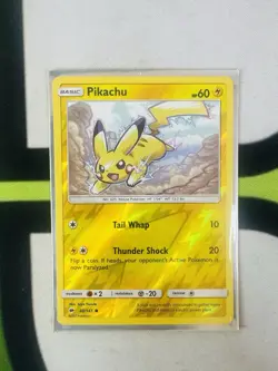 Pokemon TCG Burning Shadows Pikachu 40/147 Reverse Holo NM/M Unplayed - Image 1