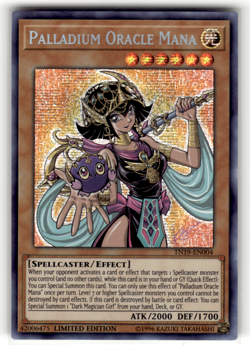 Palladium Oracle Mana TN19-EN004 Limited Prismatic Secret Rare 2019 Gold Sarcoph - Image 1