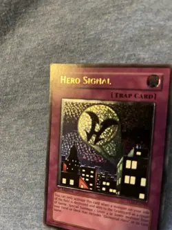 Yu-Gi-Oh! Hero Signal 1st Edition Ultimate Rare EURO Lp TLM-EN049 - Image 4