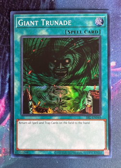Yugioh - Giant Trunade (VLP) - SRL-EN048 - Super Rare - 25th Anniversary - Goat - Image 1