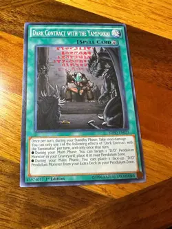 Dark Contract with the Yamimakai SDPD-EN023 1st Edition Common LP + BONUS - Image 1