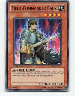 Field-Commander Rahz YS11-EN018 Dawn of the Xyz 1st Edition - Image 1