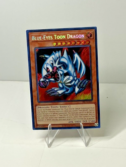 YuGiOh Magic Ruler Secret Rare Blue-Eyes Toon Dragon - Image 1