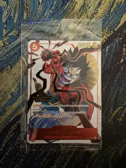 One Piece TCG 3rd Anniversary Winner Pack Complete ENG Monkey.D.Luffy ST01-012 - Image 1
