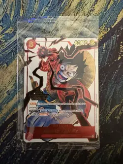 One Piece TCG 3rd Anniversary Winner Pack Complete ENG Monkey.D.Luffy ST01-012 - Image 2