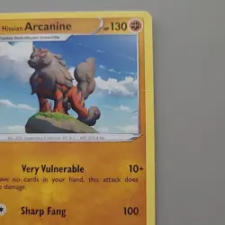 Hisuian Arcanine 84/196 Lost Origin Rare Pokemon Card TCG Regular HP - Image 3