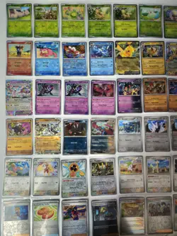 Prismatic Evolutions 67 CARD REV HOLO EX LOT Mint 2025 POKEMON SCARLET VIOLET - Image 2