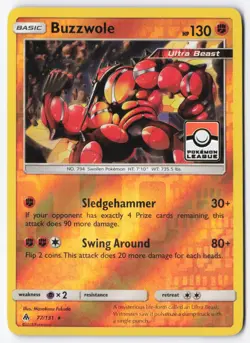 Buzzwole - (Pokemon League) Promo League & Championship Cards 077/131 NM - Image 1