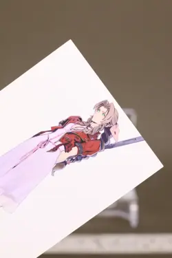 Aerith Final Fantasy VII Art Museum Card TCG Japanese Square Enix 2-074 - Image 4