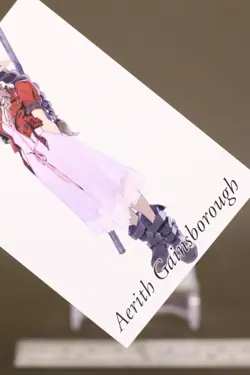 Aerith Final Fantasy VII Art Museum Card TCG Japanese Square Enix 2-074 - Image 5