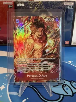 Portgas.D.Ace (Illustration Box Vol.5) ST15-005 One Piece Promotion Cards Foil - Image 1
