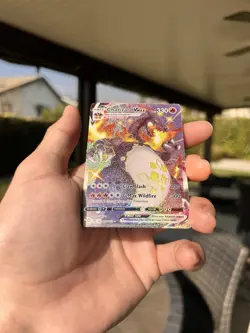 Pokemon Charizard VMAX Shining Fates Shiny Holo Rare 330 HP English Card - Image 2
