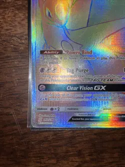 Pokemon Latios GX Holo TCG Card Unified Minds 243/236 Secret Rare - Image 2