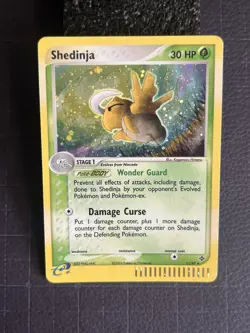 Shedinja Holo 11/97 EX Dragon Pokemon Card 2003 LP Excellent - Image 1