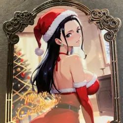 Goddess Story Gold METAL Card - Maiden Party - Serial Number #/100! Bikini BOA - Image 3