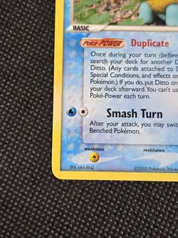 Pokemon TCG Squirtle Card Ditto Squirtle 40/113 Delta Species Regular LP/NM - Image 5