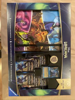 Disney Lorcana Trading Card Game Collector Set Villain’s 6 Packs Trading Cards - Image 3
