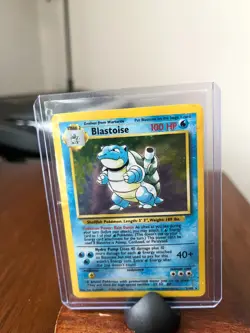 Pokemon TCG Blastoise Holo Unlimited Rare Card Base Set 2/102 - Image 2