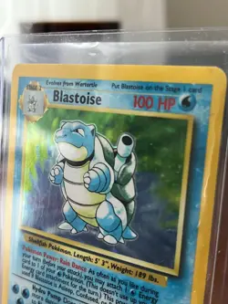 Pokemon TCG Blastoise Holo Unlimited Rare Card Base Set 2/102 - Image 3