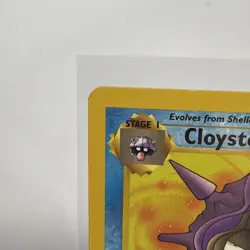Cloyster 32/62 1st Edition Fossil Set Pokemon TCG 1999 Vintage WOTC LP Card - Image 2