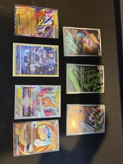 POKEMON CARDS LOT!!!! 7 CARDS. Vstar, IR And EX! Free Ex’s With Purchase! - Image 1