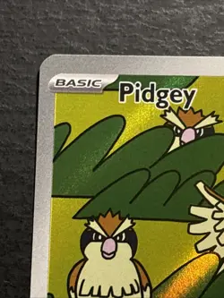 Pidgey 207/197 Pokemon TCG Obsidian Flames Illustration Rare Card Near Mint NM - Image 2