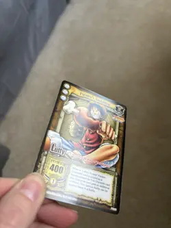 One Piece Shonen Jump Luffy Pirate's Ambition 2005 Trading Card PR001 Mint - Image 2
