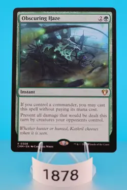 MTG Obscuring Haze Commander Masters Regular #308 - Image 1