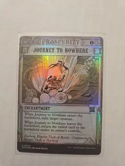 Journey to Nowhere (Foil) - Breaking News - LP - Uncommon - Enchantment - MTG - Image 1