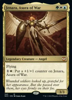 1 x Jenara, Asura of War - Commander: Streets of New Capenna - NM-Mint - MTG - Image 1