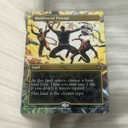 Multiverse Passage #206 Non-Foil - Borderless - SPM Spider-Man MTG English - NM - Image 2