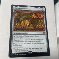 MTG Lorwyn Eclipsed M Chronicle of Victory #0253 - Image 1
