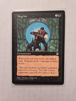 Megrim - Stronghold - LP - Uncommon - Enchantment - Image 1