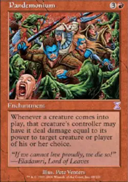 Mint/Near-Mint, English - 1 x MTG Pandemonium Timeshifted - Image 1