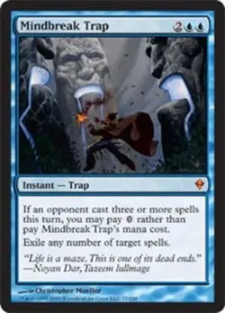 1x Mindbreak Trap Moderate Play MTG Magic - Kid Icarus - - Image 1