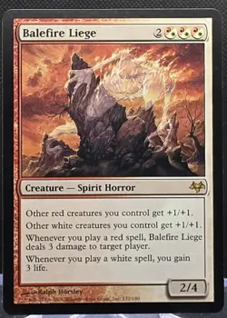 Balefire Liege #132 Eventide Regular Rare - Image 1