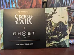 Ghost of Tsushima X Secret Lair Sealed Non Foil Magic the Gathering -In Hand - Image 1