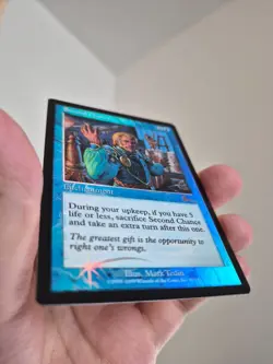 Second Chance - MTG (NM Quality FOIL) - Urza's Legacy - See scans!! - Image 3