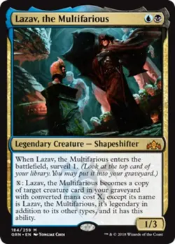 MTG - 4 x Lazav, the Multifarious - Playset 4x x4 - Guilds of Ravnica Regular NM - Image 1
