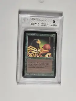 NATURAL SELECTION ALPHA MTG Beckett BGS 8.0 NM-MT Magic The Gathering - Image 1