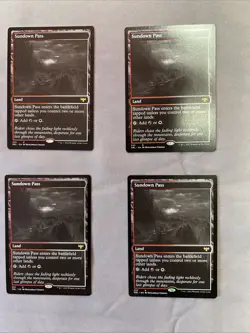 MTG Sundown Pass X4 DBL 533 Innistrad: Double Feature Rare - Image 1