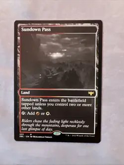 MTG Sundown Pass X4 DBL 533 Innistrad: Double Feature Rare - Image 2