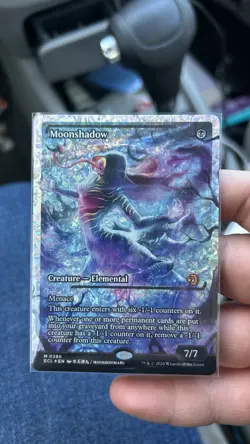 Moonshadow (0396) (Showcase) (Fracture Foil) Lorwyn Eclipsed Foil - Image 1