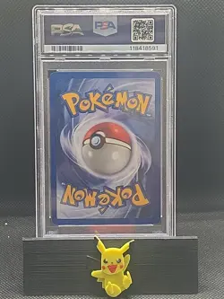 2000 Pokemon Gym Hero’s Misty's Seadra Holo-Prerelease #9 PSA NM-MT 8 - Image 2