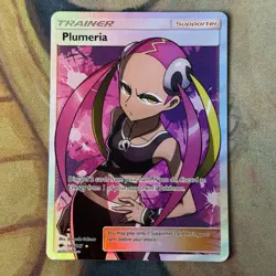 Pokemon Card | Plumeria 145/147 SM Burning Shadows Full Art Trainer - Image 1