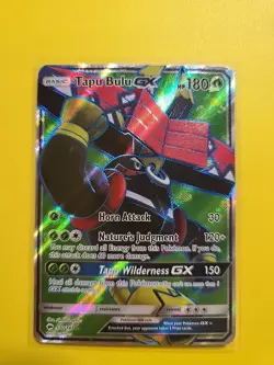 Tapu Bulu GX (Full Art) 130/147 Sm-Burning Shadows Holo Pokemon TCG - Image 1
