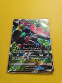 Tapu Bulu GX (Full Art) 130/147 Sm-Burning Shadows Holo Pokemon TCG - Image 2