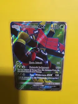 Tapu Bulu GX (Full Art) 130/147 Sm-Burning Shadows Holo Pokemon TCG - Image 3