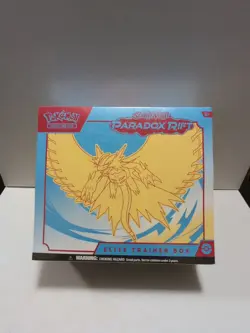 Pokemon TCG Scarlet & Violet Paradox Rift ETB [Roaring Moon] Factory Sealed - Image 1
